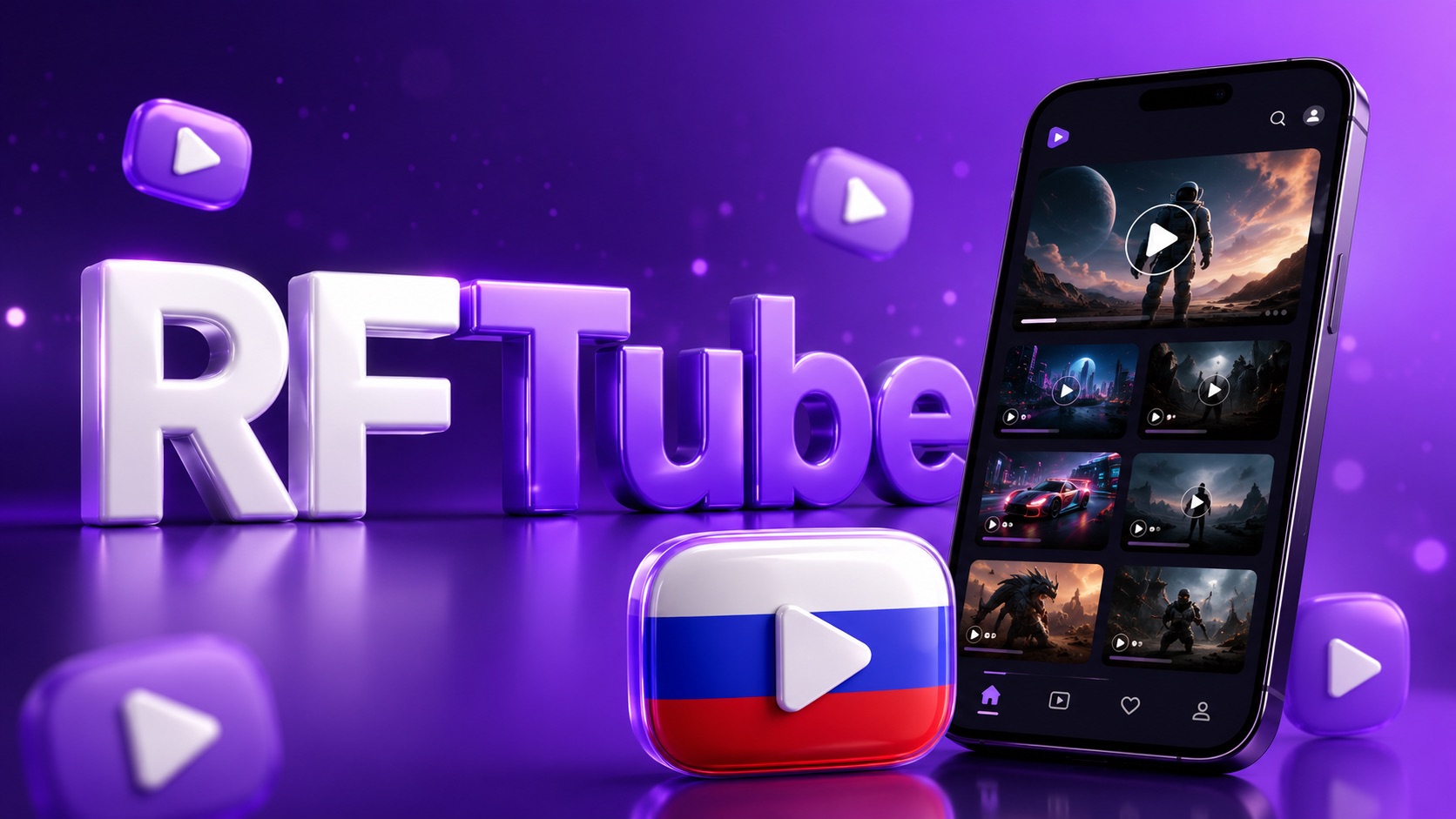 RFTube — весь YouTube без VPN и без рекламы